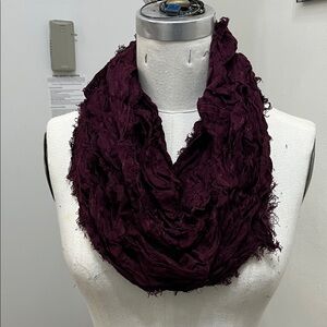 Apt. 9 Rich Burgundy Textured Scarf
